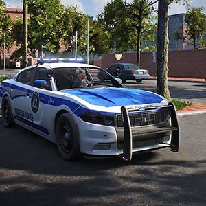 Police Simulator Patrol Officers - Veículo policial