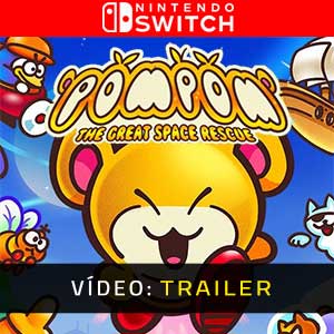 Pompom Nintendo Switch Atrelado De Vídeo