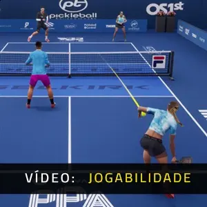 PPA Pro Pickleball 2025 - Jogabilidade