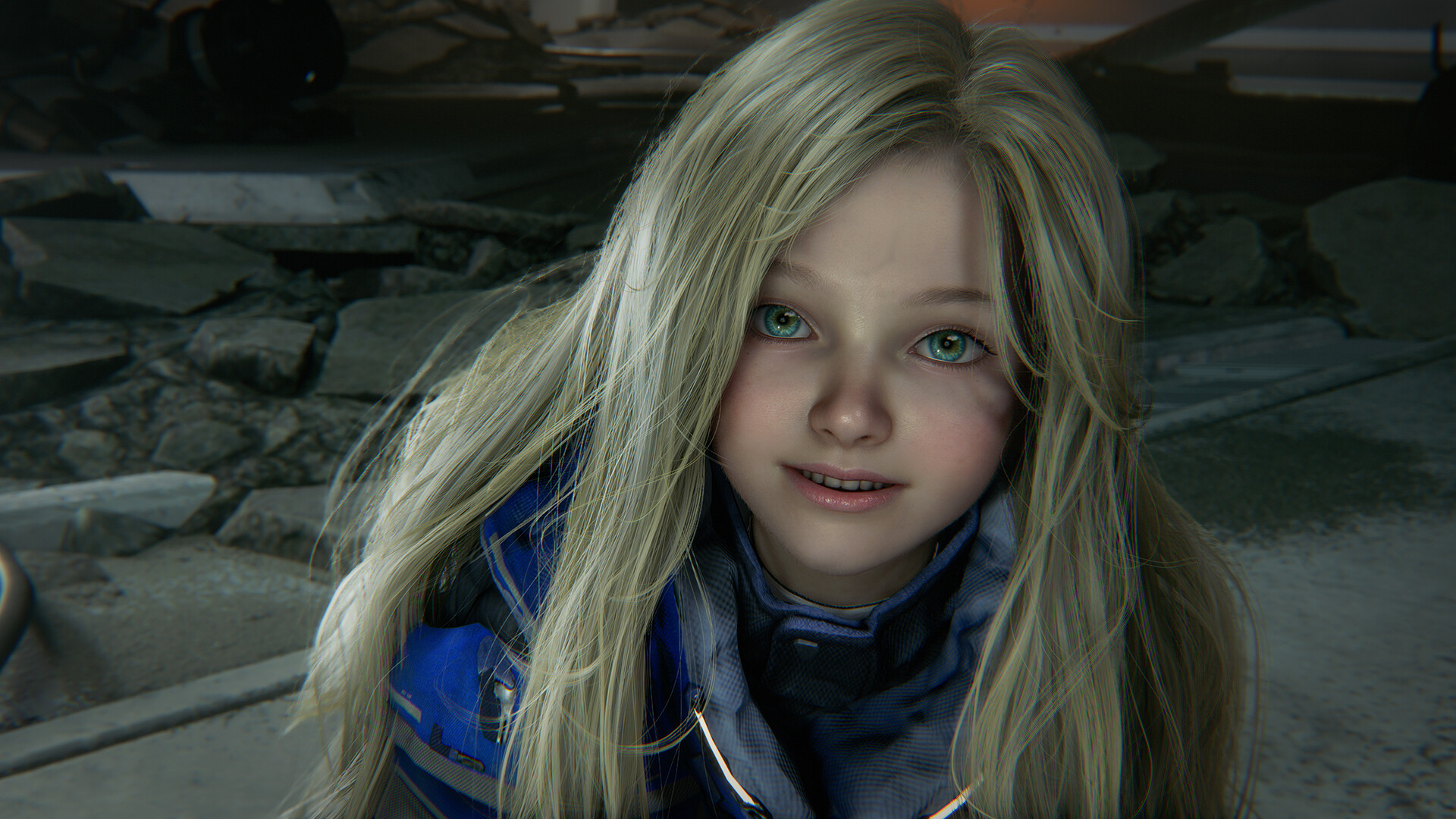 Cena de gameplay de PRAGMATA mostrando combate de puzzle de ficção científica da Capcom