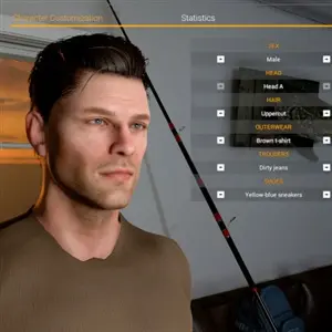 Professional Fishing 2 Personalização de personagens