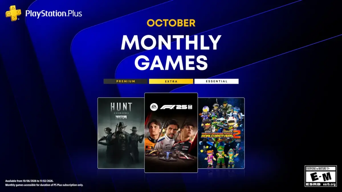 Jogos grátis PlayStation Plus Essential de outubro de 2026