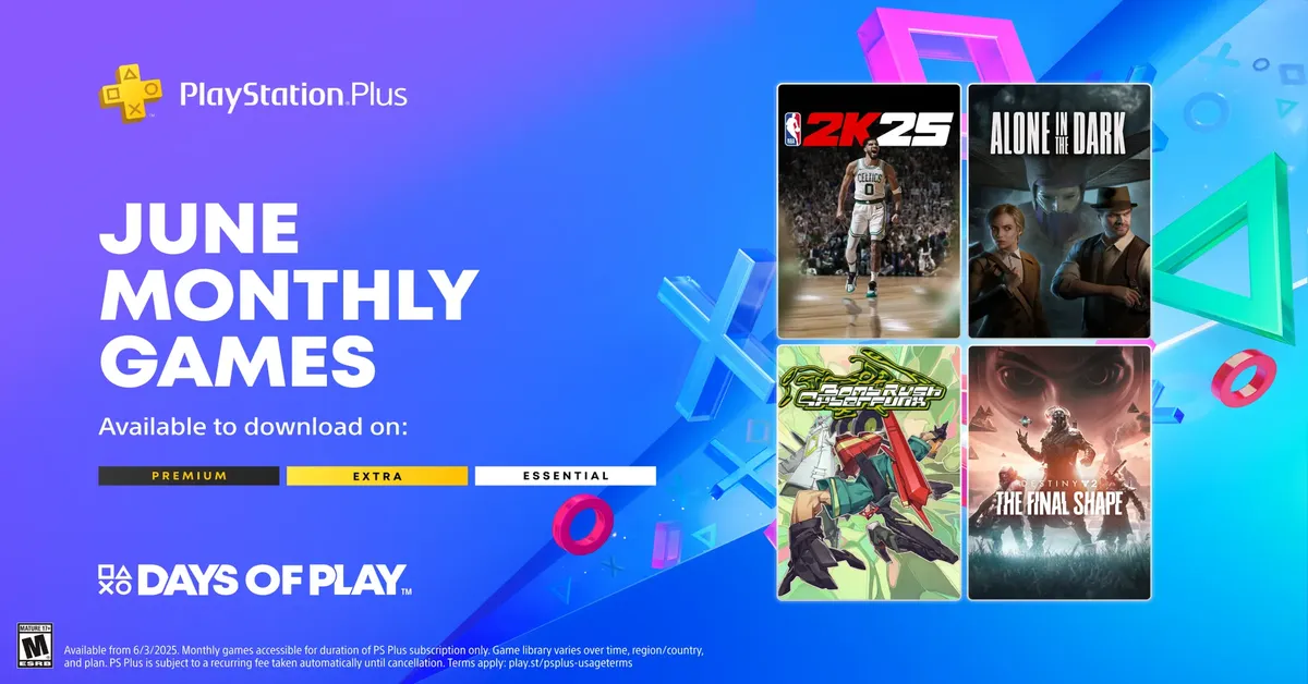 PlayStation Plus Essential Free Games For June 2025