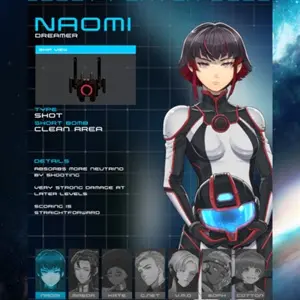 Psyvariar 3 - Jogadora Naomi