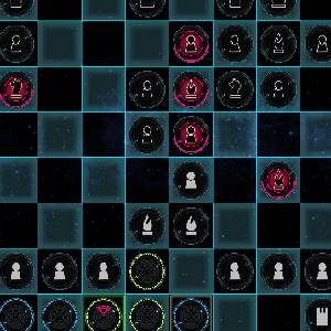 Quantum Chess - Tabuleiro