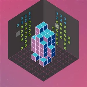 Qube Qross - Estilo gráfico neon