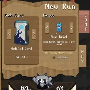 RACCOIN: Coin Pusher Roguelike – Bilhete