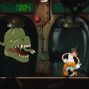 Redneck Ed Astro Monsters Show Dinossauro