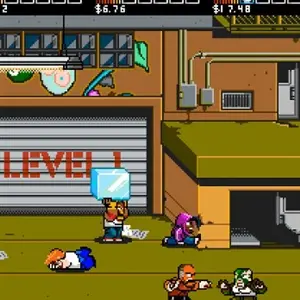 River City Ransom: Underground - Bloco de Gelo