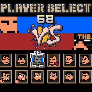 River City Rival Showdown Seleção de Jogador