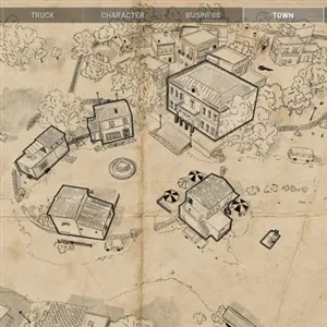 Road Truckers: New Beginning - Desenho da Cidade