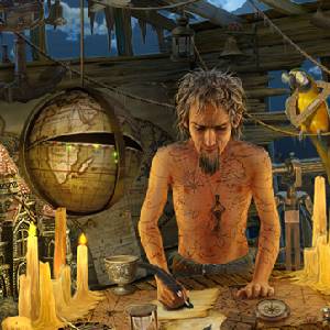 Robinson Crusoe and the Cursed Pirates - Cofre Globus