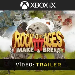 Rock of Ages 3: Make & Break Xbox Series - Trailer do Vídeo