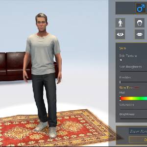 Rock Star Life Simulator - Personalização de Personagens