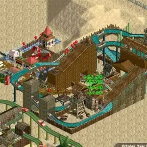 RollerCoaster Tycoon Classic - Atrações
