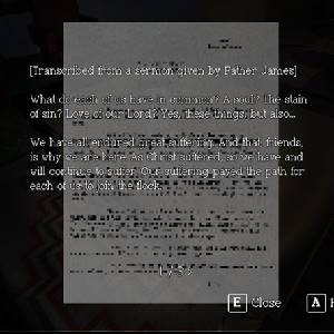 Sagebrush - Sermão Transcrito de Padre James