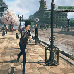 comprar uma revista para Reiji