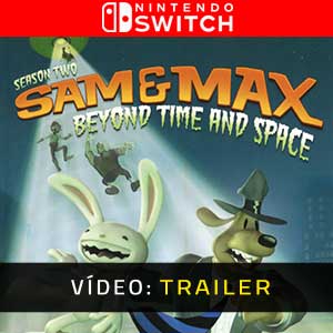 Sam & Max Beyond Time and Space Nintendo Switch Atrelado De Vídeo