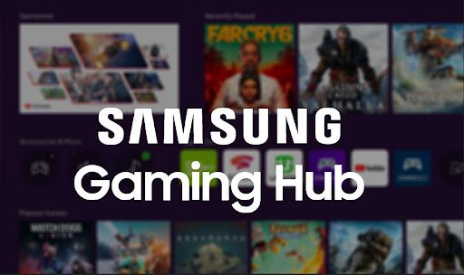 quando é que o Samsung Gaming Hub é lançado?