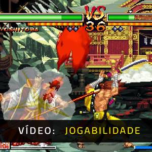 Samurai Shodown V Special Vídeo de jogabilidade