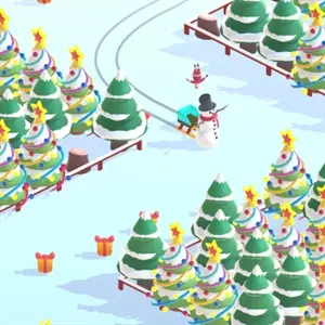 Santa Slide Rush - Boneco de Neve