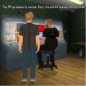 Scott Whiskers in the Search for Mr. Fumbleclaw Sala de Vigilância