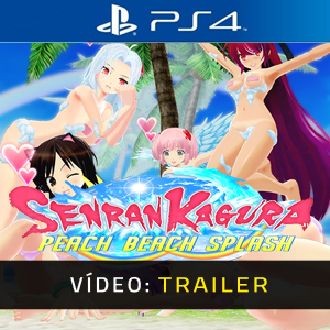 SENRAN KAGURA Peach Beach Splash Vídeo Do Atrelado