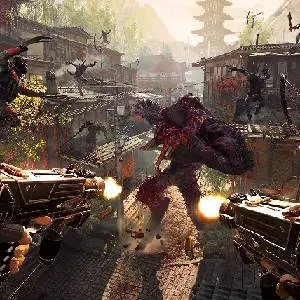 Shadow Warrior 2 Pax West Ninja Ajudante com Duas Armas