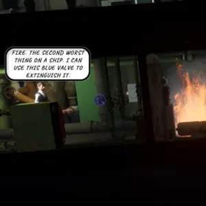 Shipwreck Escape - Ship Incêndio