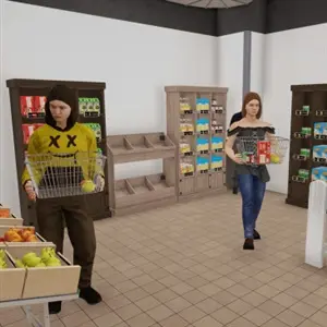 Shop Simulator Supermarket - Seção de Frutas
