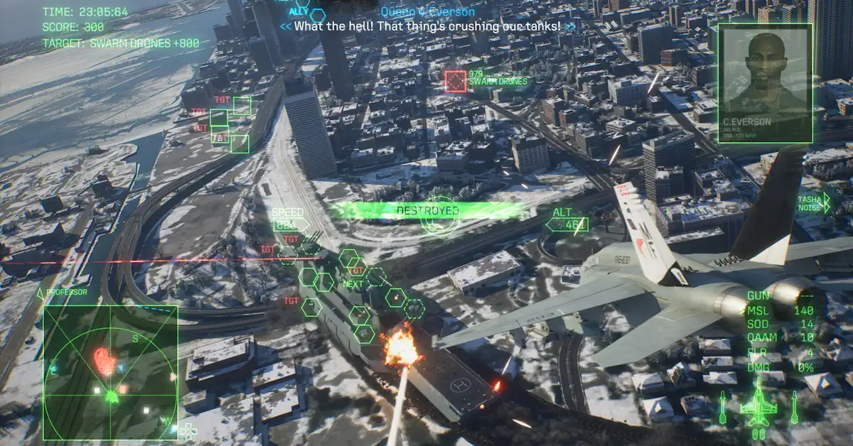 Ace Combat 8 introduz visuais de alta fidelidade impulsionados pela Unreal Engine 5, exigindo um hardware de PC considerável