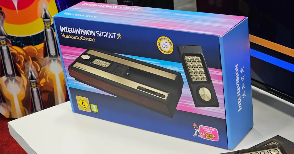 A nova Atari Intellivision Sprint mistura a estética clássica dos anos 80 com funcionalidades modernas!