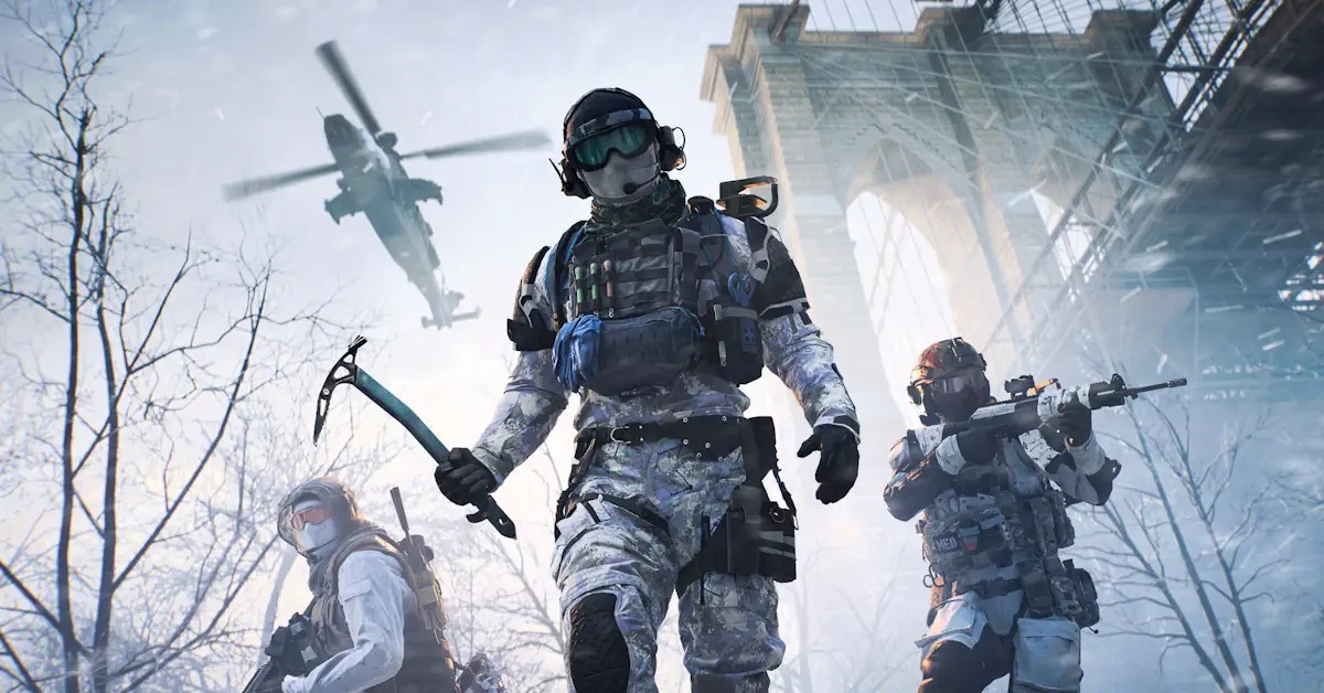 Operadores de Battlefield 6 preparando-se para o destacamento na próxima atualização da temporada de 2026