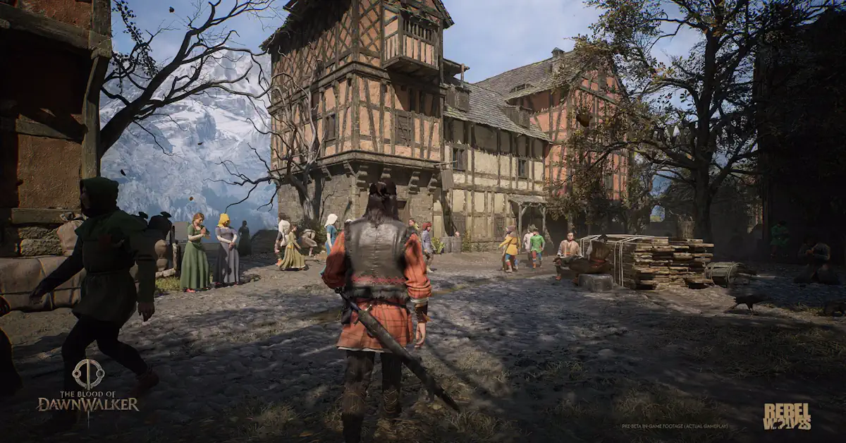 The Blood of Dawnwalker introduz um ciclo dinâmico de dia e noite que altera fundamentalmente tanto o protagonista quanto o mundo