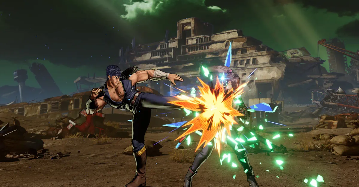 Kenshiro faz a sua estreia em South Town como um lutador convidado altamente técnico