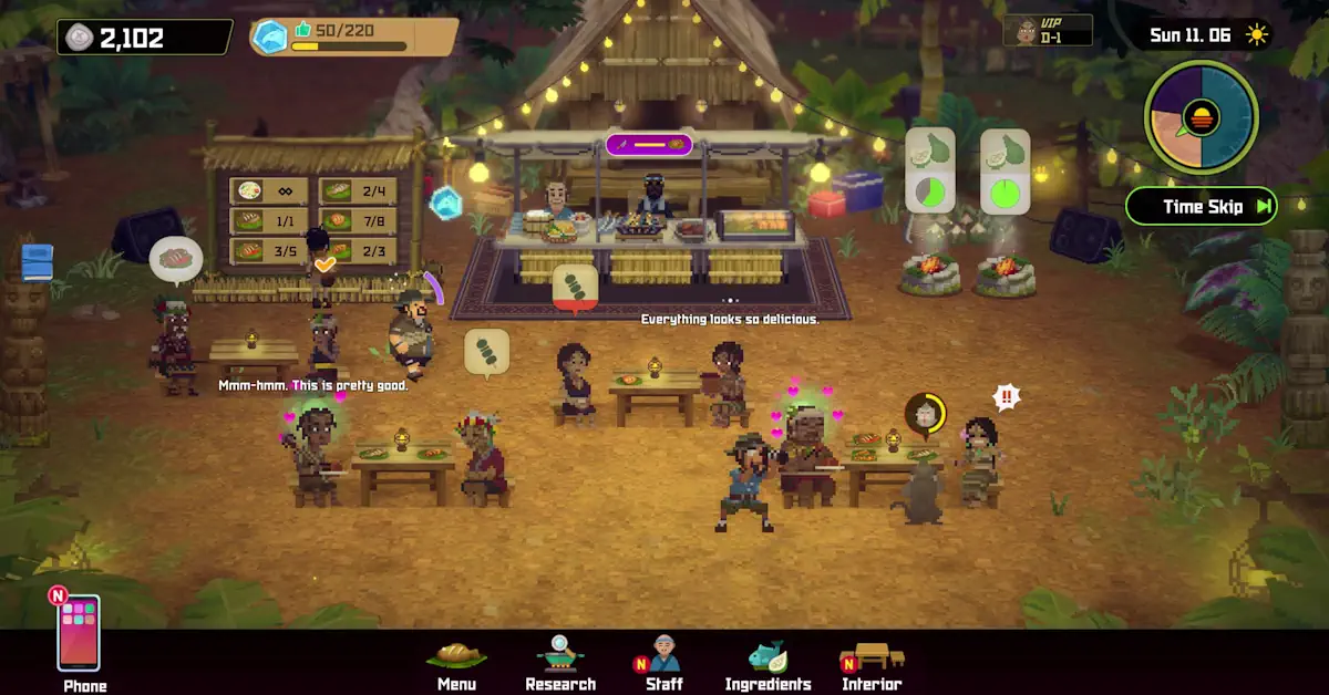 Dave troca o fato de mergulho por calças cáqui na próxima expansão In the Jungle