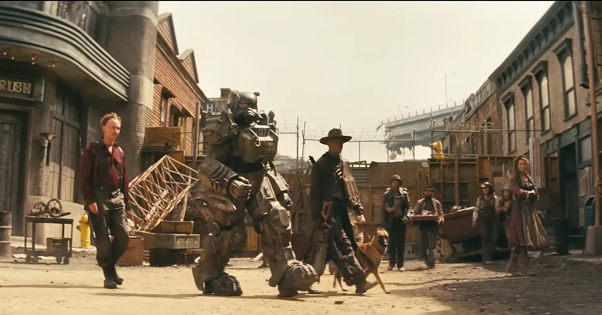 A Esfera de Las Vegas iluminou-se com imagens da Temporada 2 de Fallout, confirmando a data de estreia antecipada