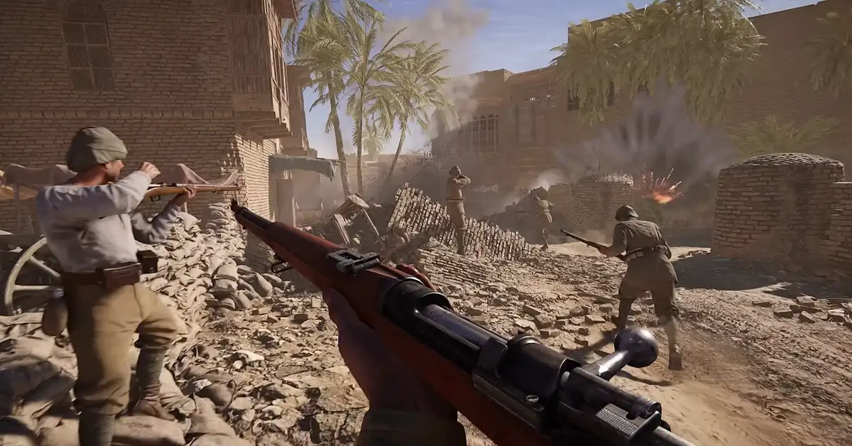 A BlackMill Games dá vida à Frente Otomana com combates autênticos baseados em objetivos de 25v25