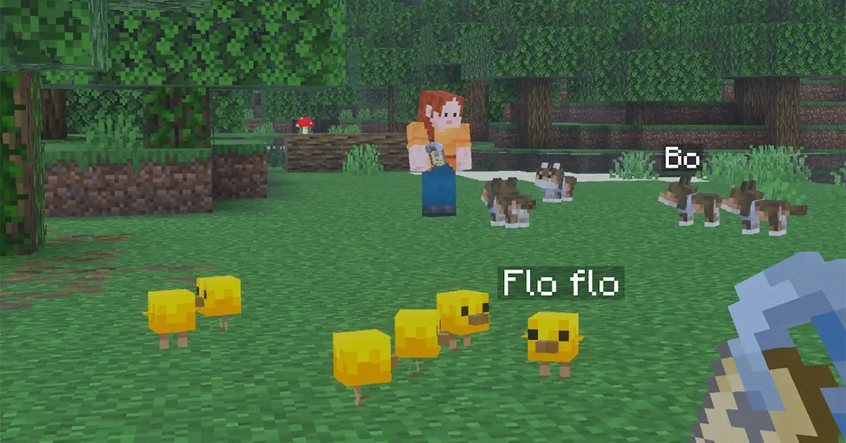A atualização de 2026 do Minecraft apresenta novos e adoráveis bebés da quinta com modelos únicos