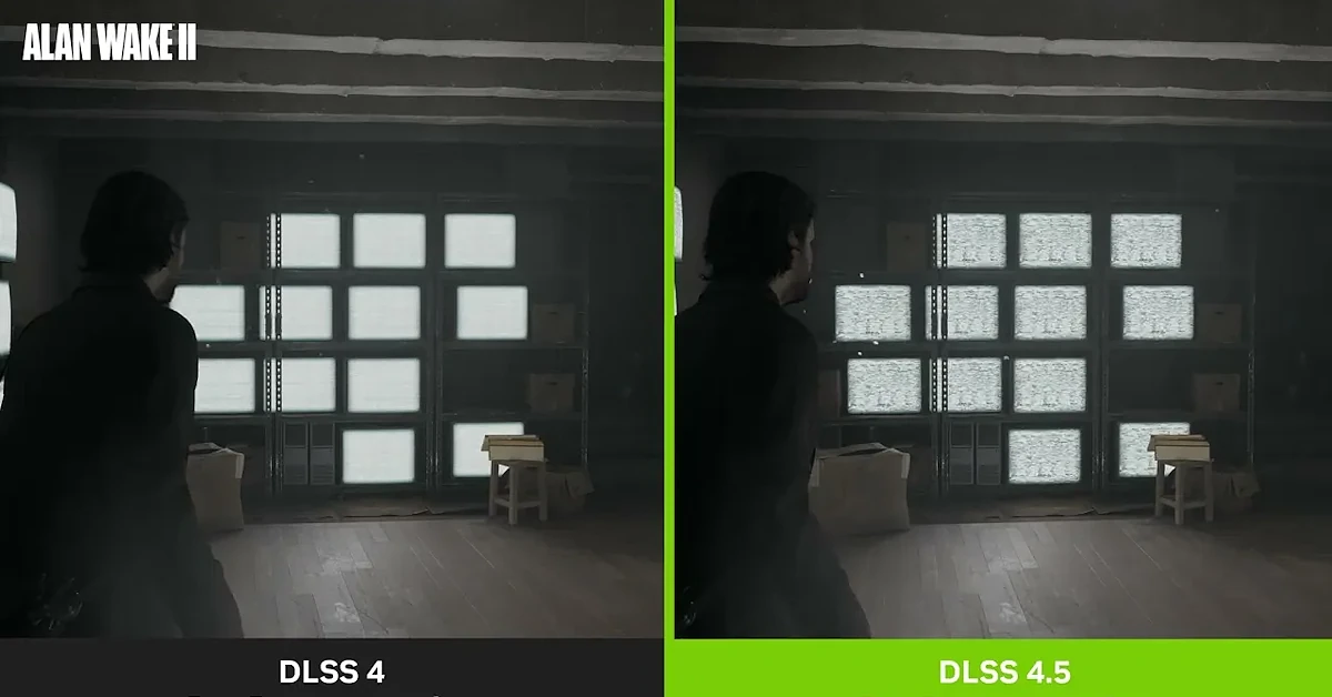 O DLSS 4.5 unifica o denoising e o upscaling numa única rede neural para eliminar artefactos visuais
