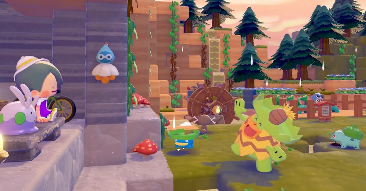 Vazamento do protótipo de Pokémon Pokopia revela versão inicial em pixel-art do simulador de quinta da Nintendo