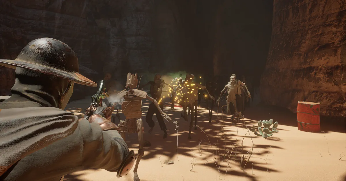 Canyons: a equipa por trás de Breathedge traz um PvE Co-op para 4 Jogadores num mundo desértico!