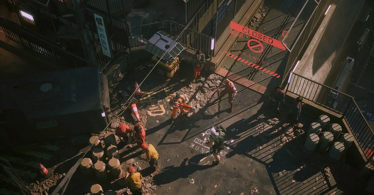 Ruiner 2 transita de um shooter puramente top-down para um Action RPG em camadas, mantendo o combate brutal do original de 2017