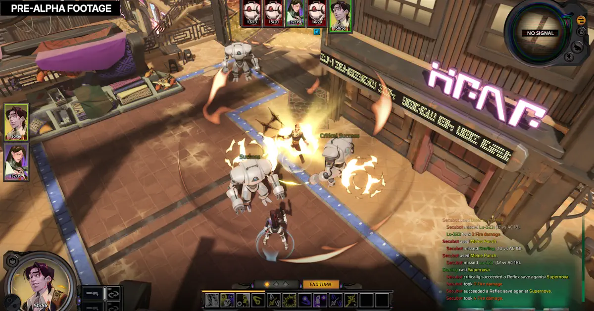 O mundo de ficção científica de Starfinder: Afterlight com exploração espacial de alta tecnologia e aventuras CRPG