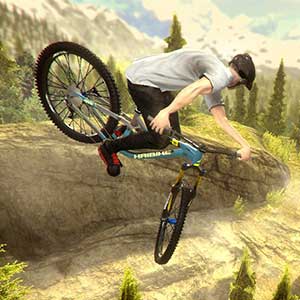 Lado a lado da bicicleta