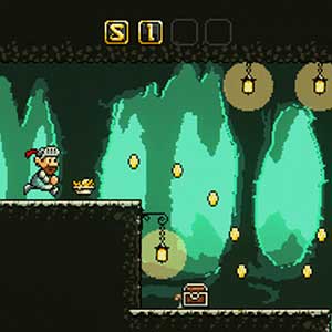 Cavernas secretas cheias de pilhagem