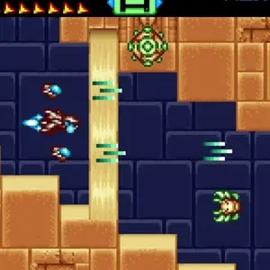Sigma Star Saga DX - Combate intenso