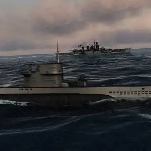 Silent Hunter 5: Battle of the Atlantic – Missão naval ao pôr do sol