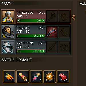 Sin Slayers Reign of The 8th - Inventário