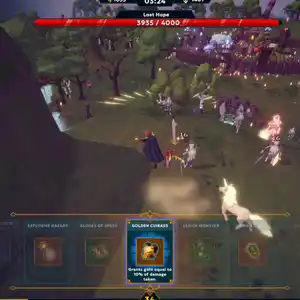 Sineus Arena Survivors - Couraça Dourada